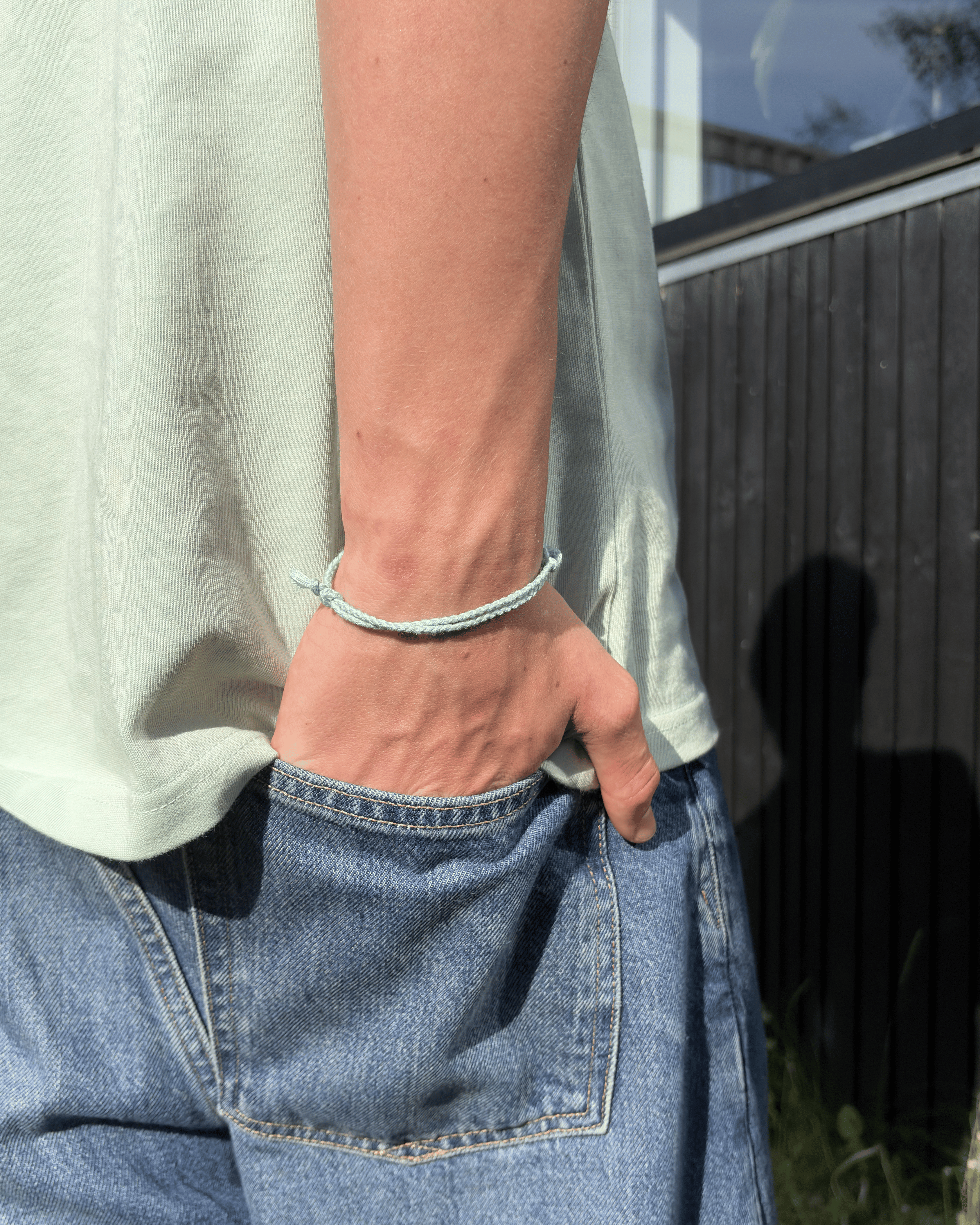Justerbart Turkis Armbånd