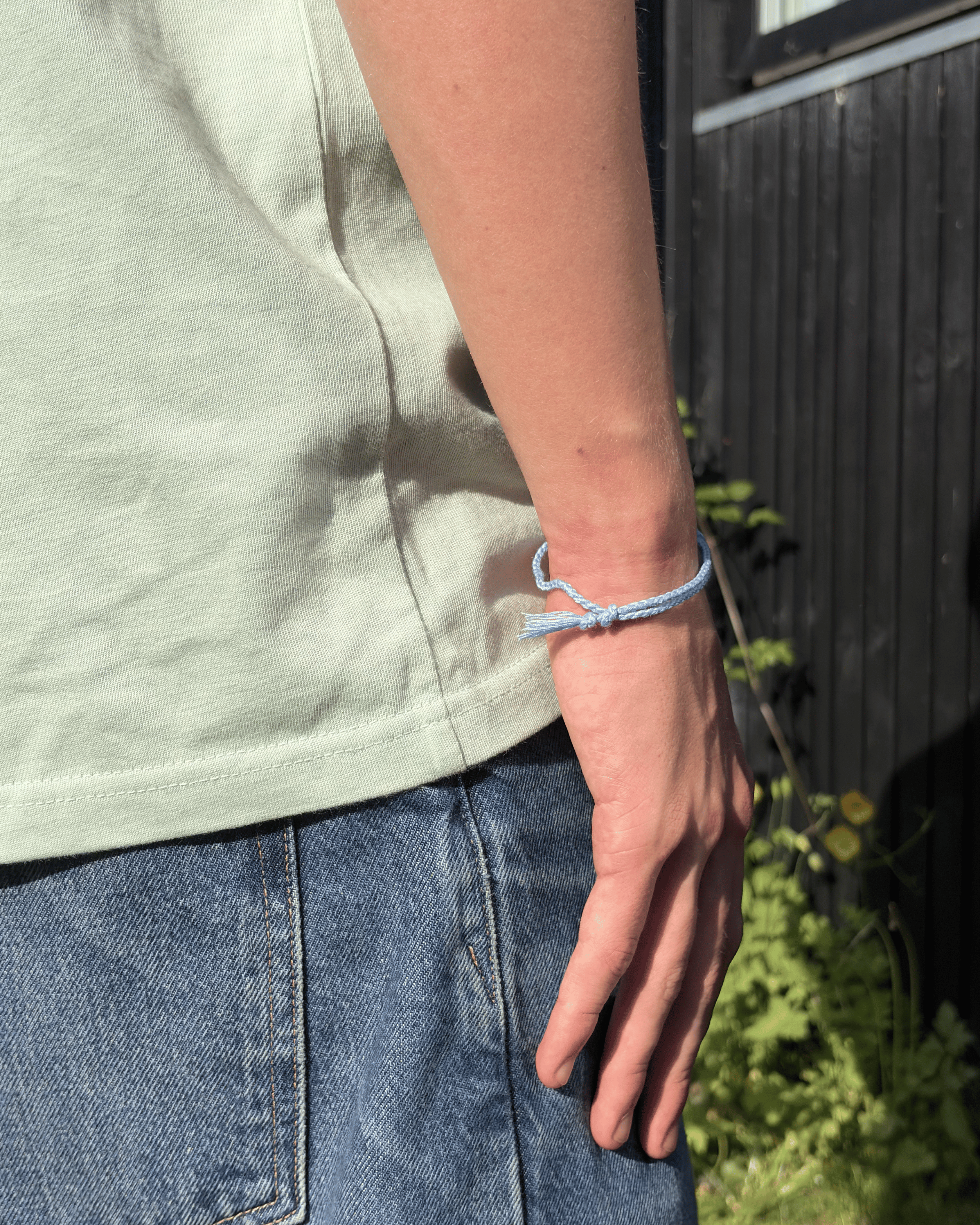 Justerbart Himmelblå Armbånd