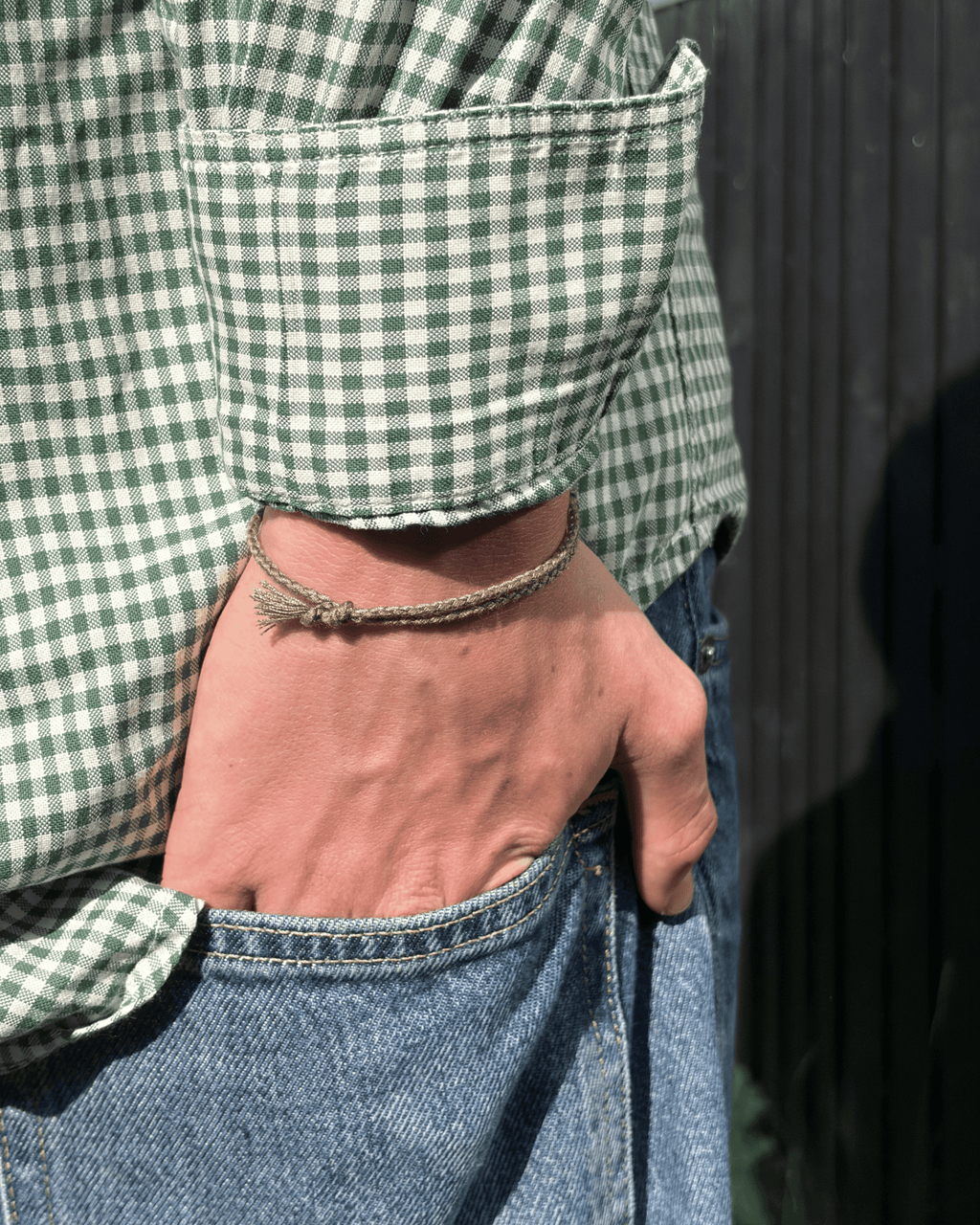 Justerbart Mosgrøn Armbånd