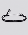 Justerbart Kuldsort Armbånd