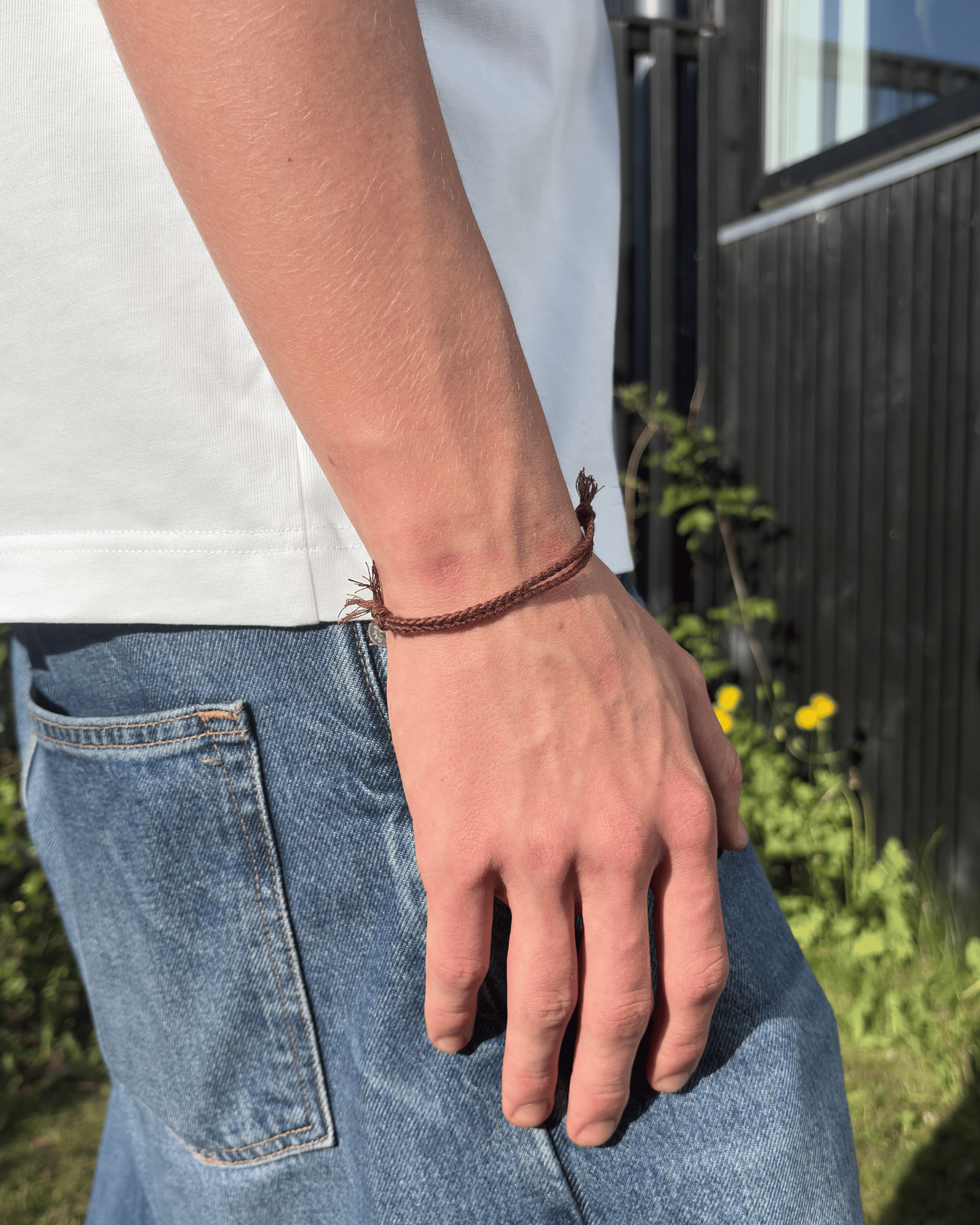 Justerbart Mokka Armbånd