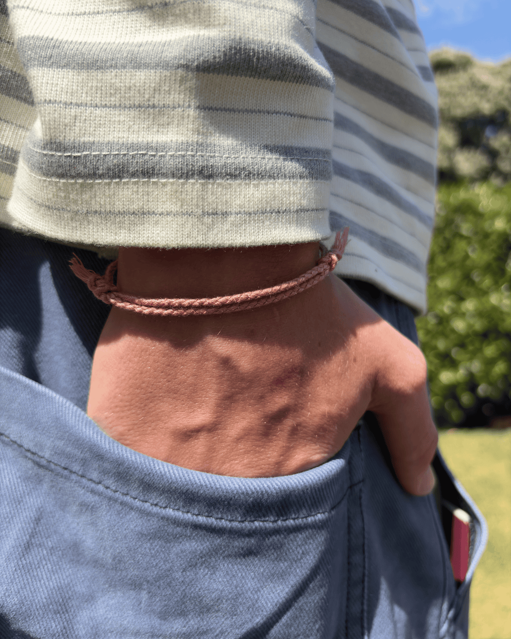 Justerbart Lilla Armbånd