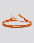Justerbart Orange Armbånd