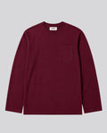 Pocket Longsleeve - Burgundy