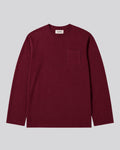 Pocket Longsleeve - Burgundy