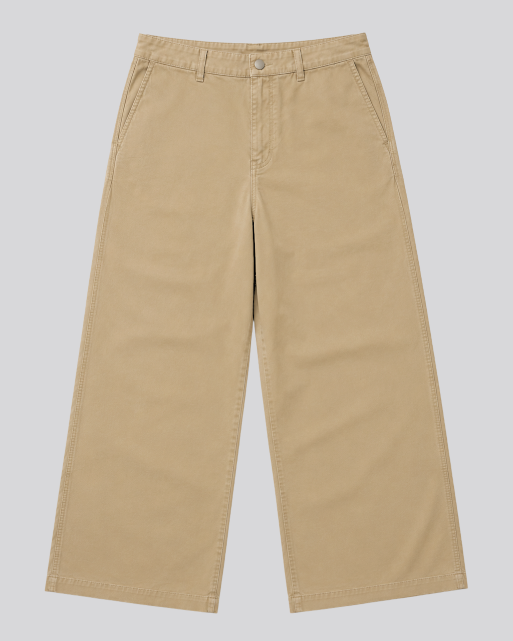 Wide Leg Pant - Taupe