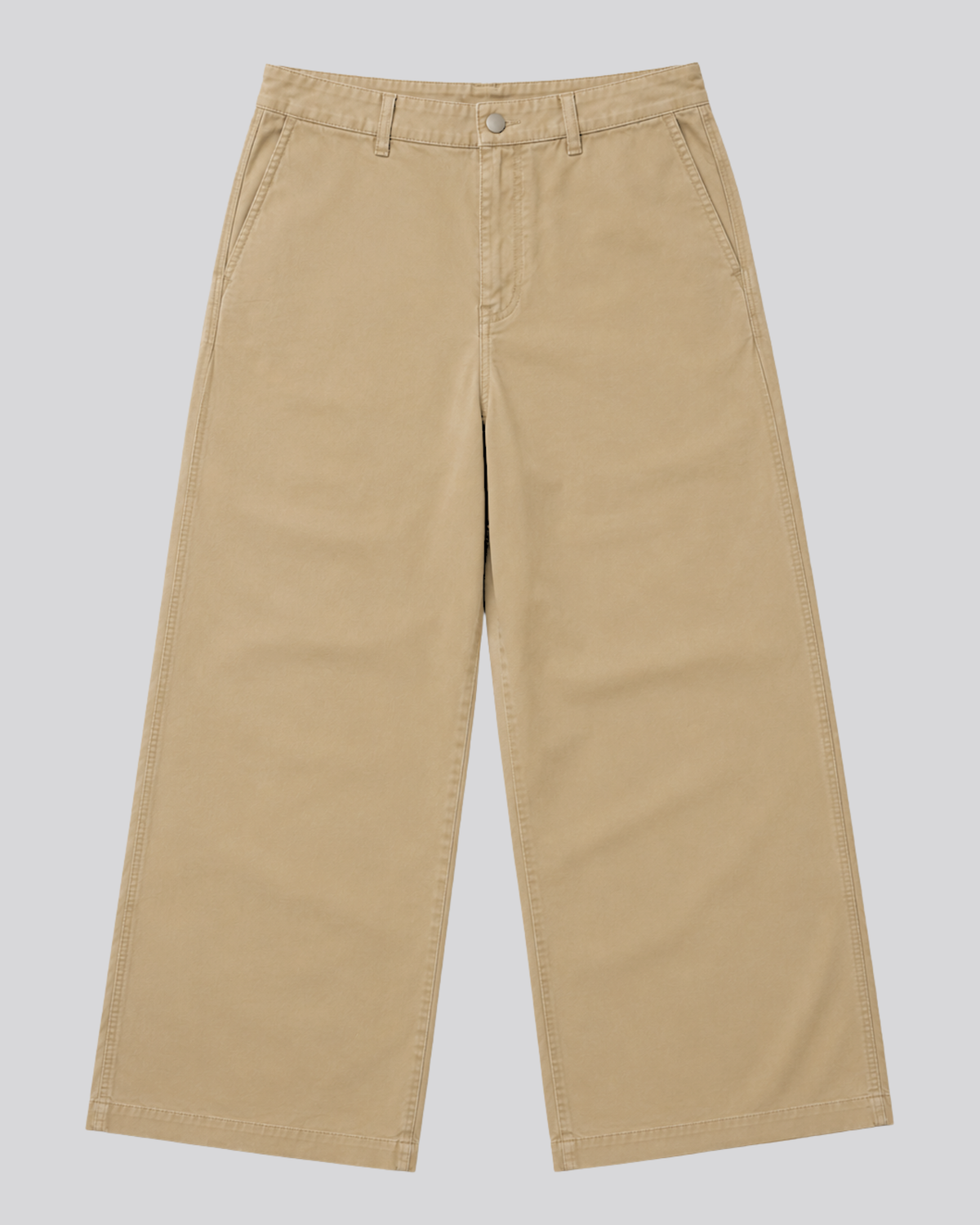 Wide Leg Pant - Taupe