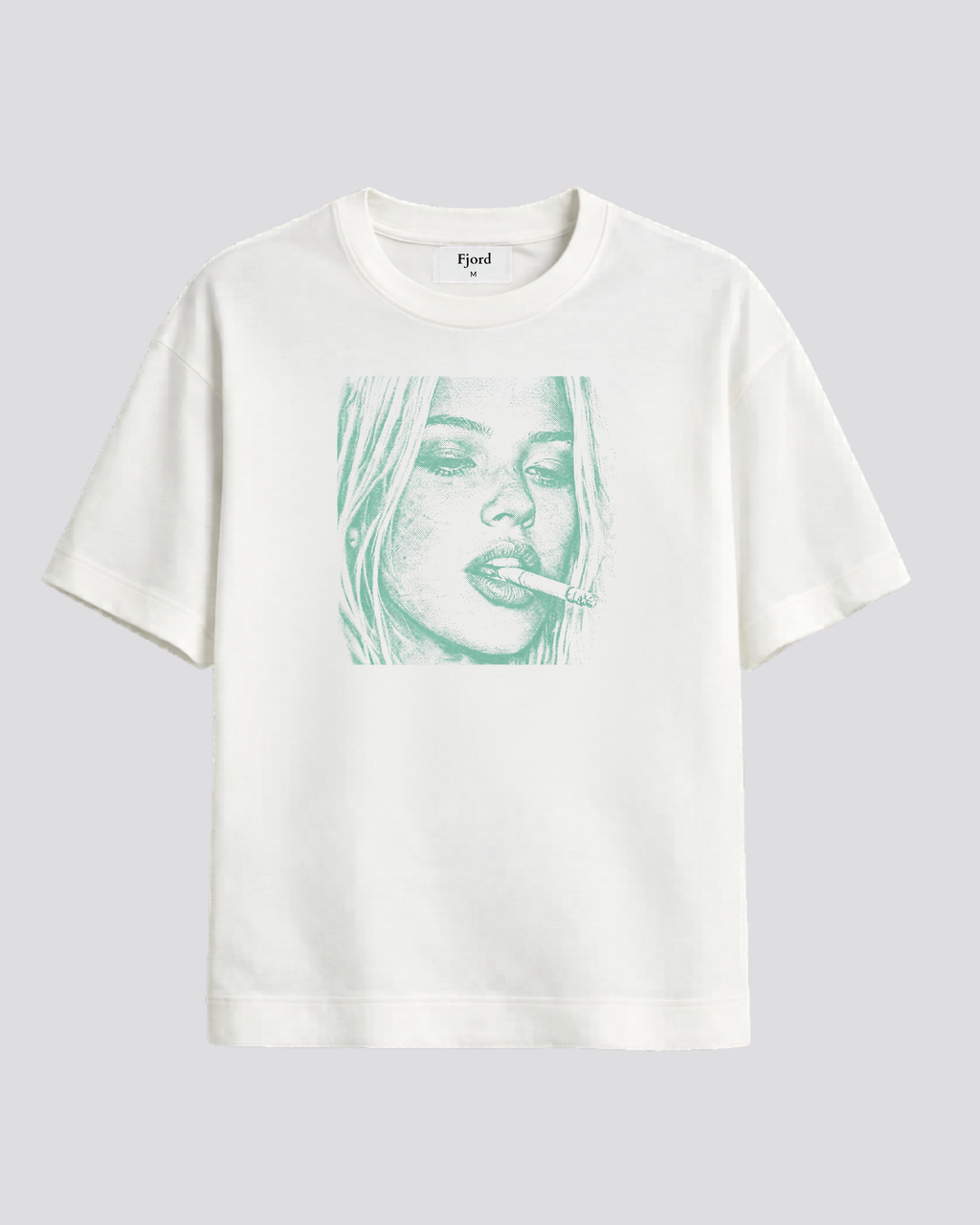 Fjord Sketch Tee - Mist