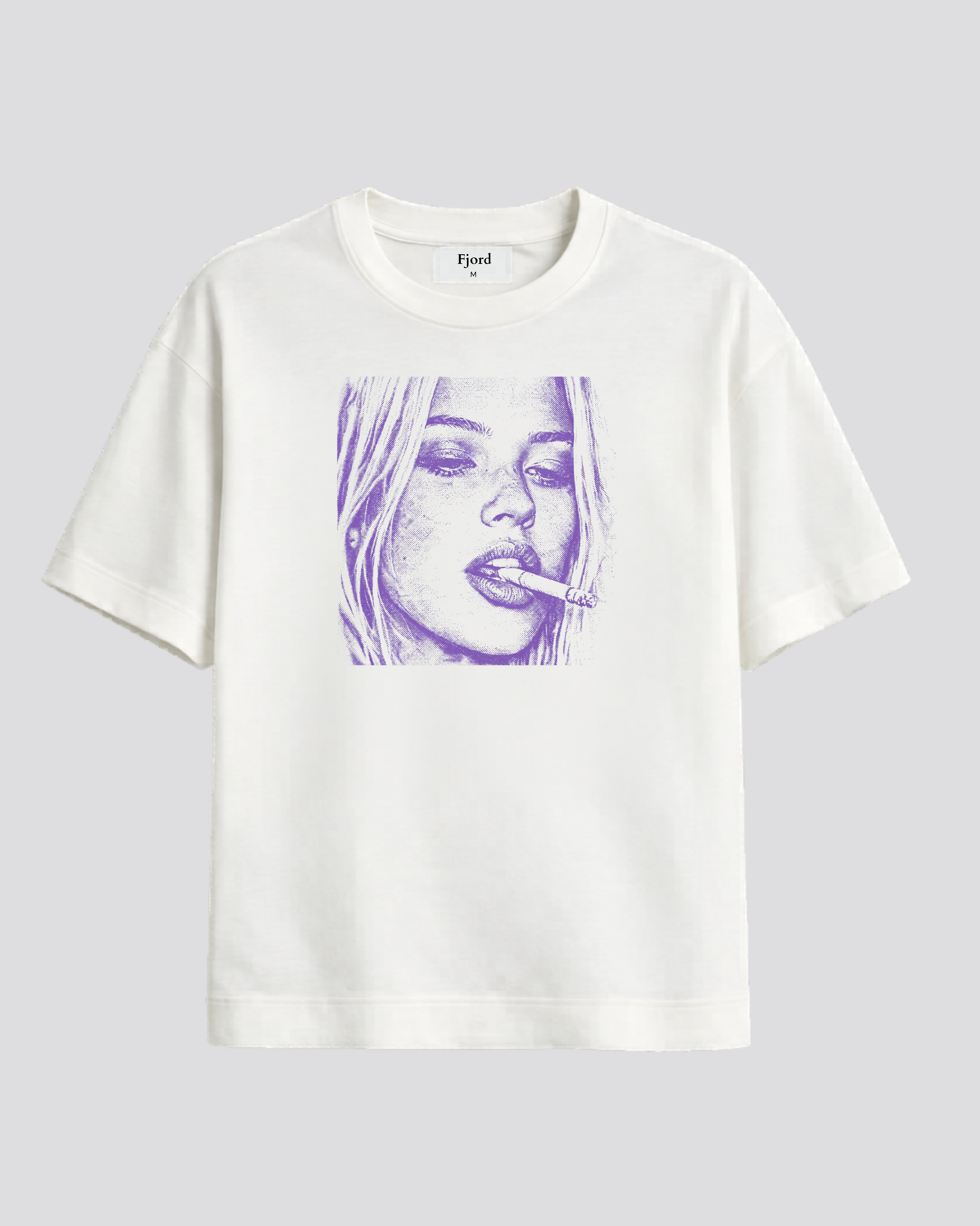 Fjord Sketch Tee - Purple