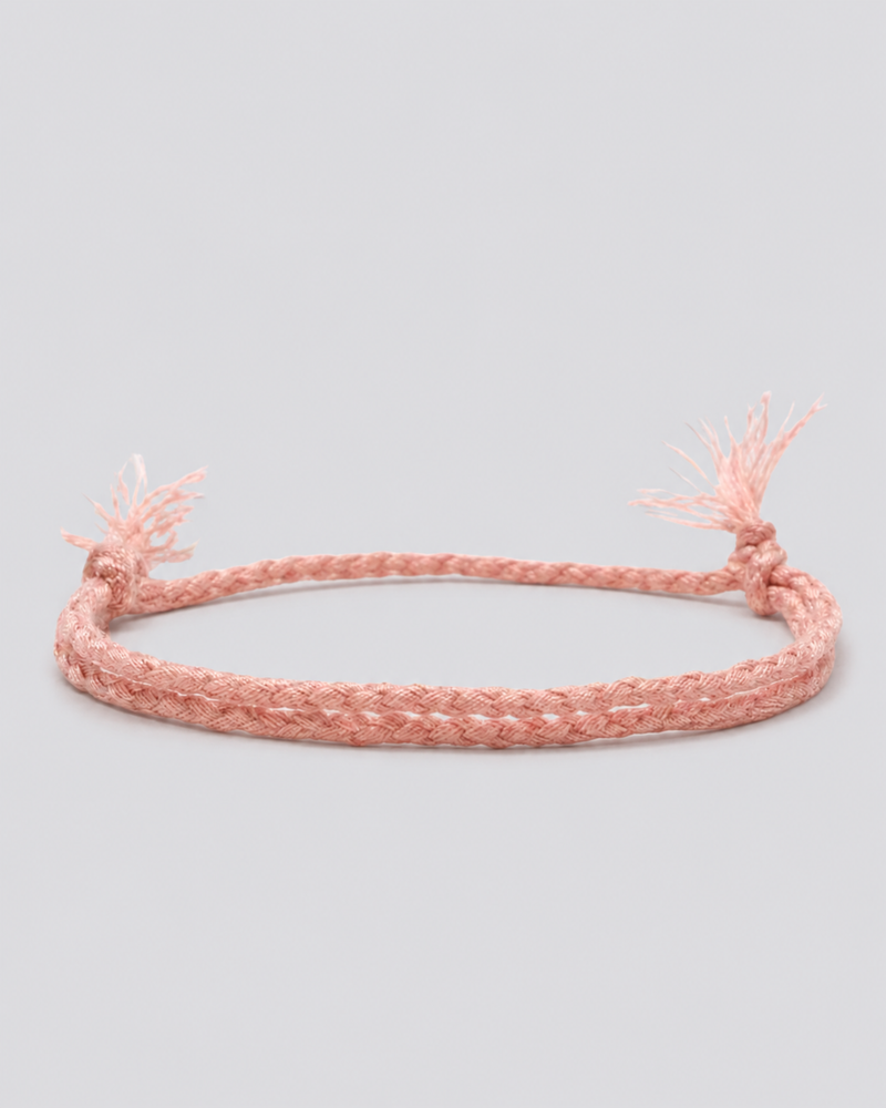 Justerbart Rosa Armbånd