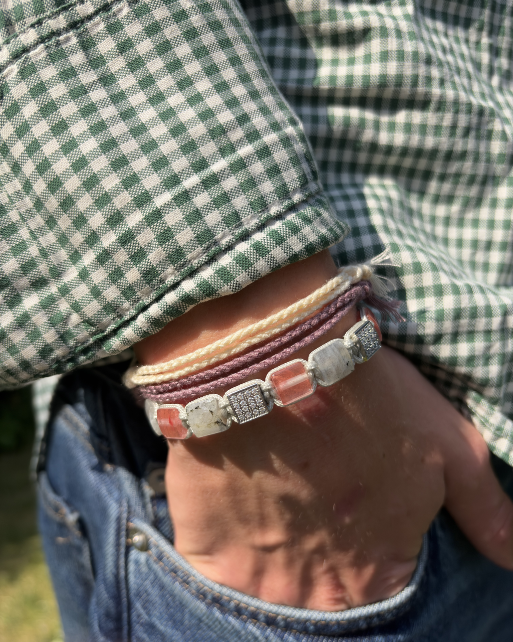 Sten Armbånd - Coral Stone